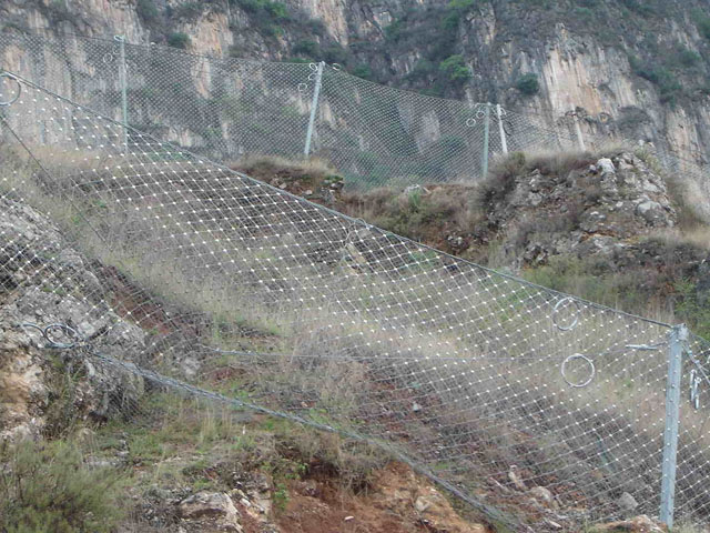 福建被動邊坡防護網